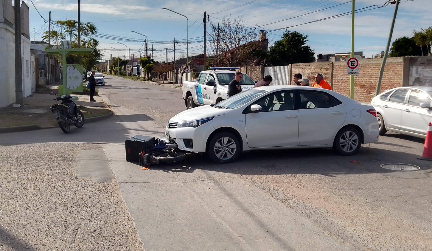 Motociclista Hospitalizada Luego De Chocar Con Un Auto Noticias