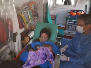 Sietemesina nació en la ambulancia del Siempre camino al hospital 