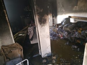 Incendio en una vivienda de Bahía Blanca 