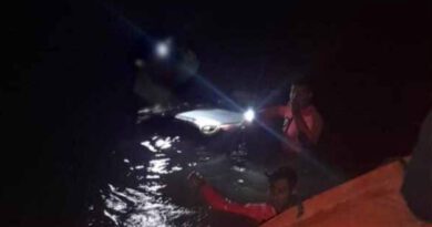 Así fue el rescate de un pescador de Bahía Blanca que quedó atrapado en el mar
